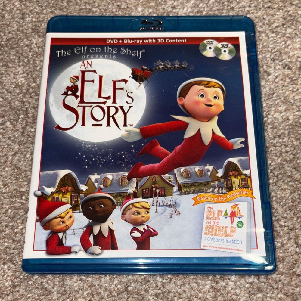 An Elf's Story (Elf on a Shelf)  DVD& Blu-ray Combo